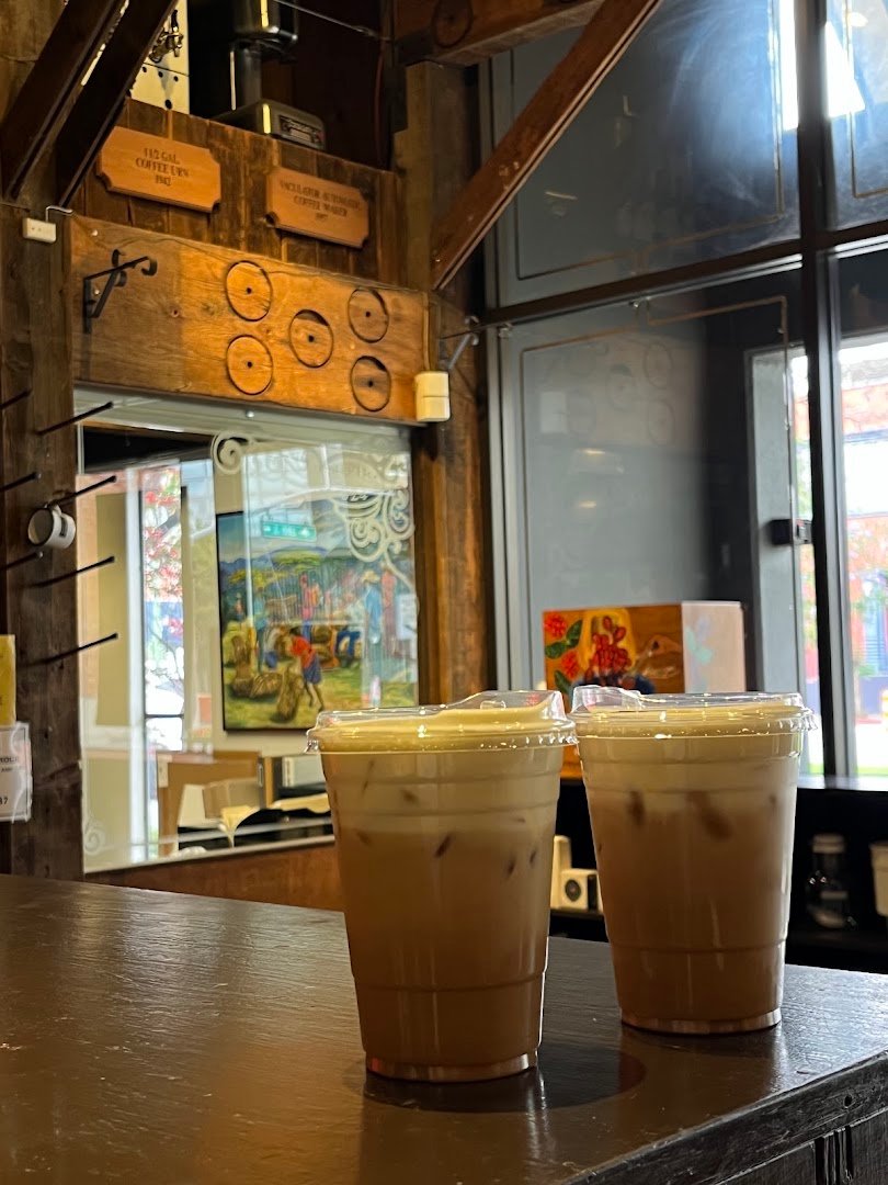 Coffee at Peerless Coffee & Tea, specialty coffee shop in Oakland