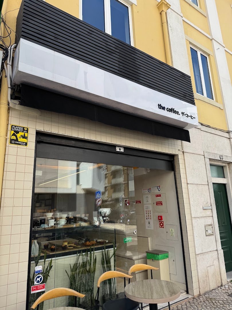 Storefront of The Coffee, specialty coffee shop in Lisbon