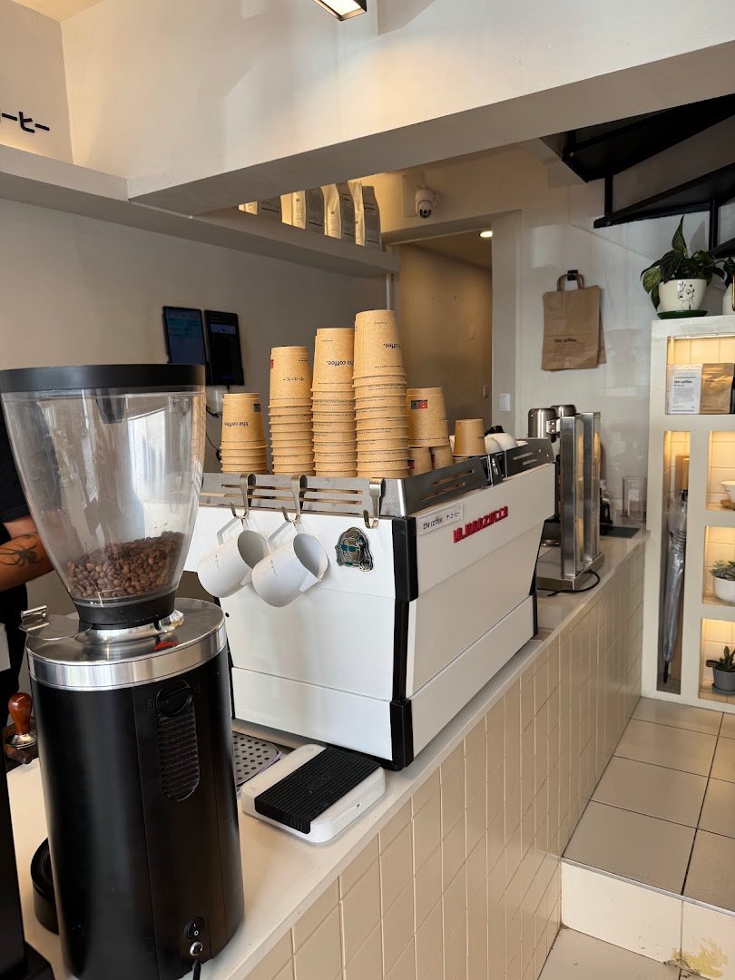 Interior of The Coffee, specialty coffee shop in Lisbon