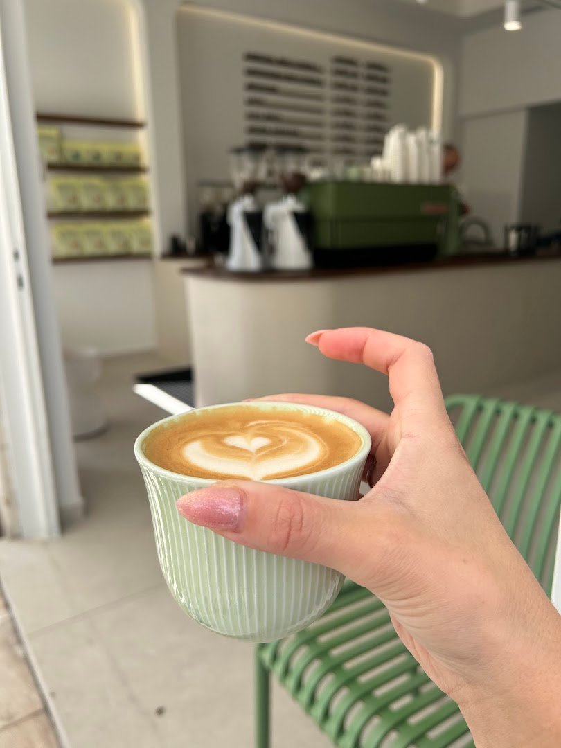 Coffee at No Cap coffee & eatery, specialty coffee shop in Athens