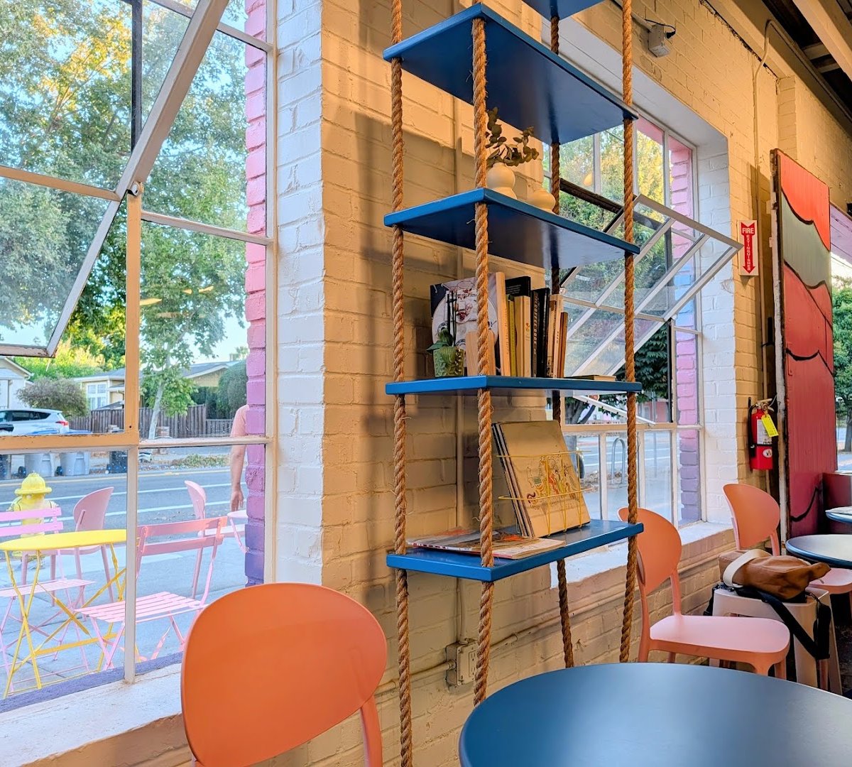 Interior of Voyager Craft Coffee HQ, specialty coffee shop in San Jose