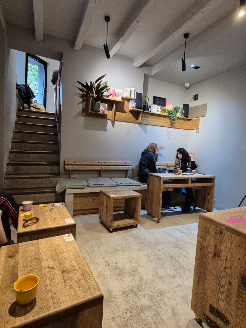Interior of DRIP Specialty Coffee, specialty coffee shop in Belgrade