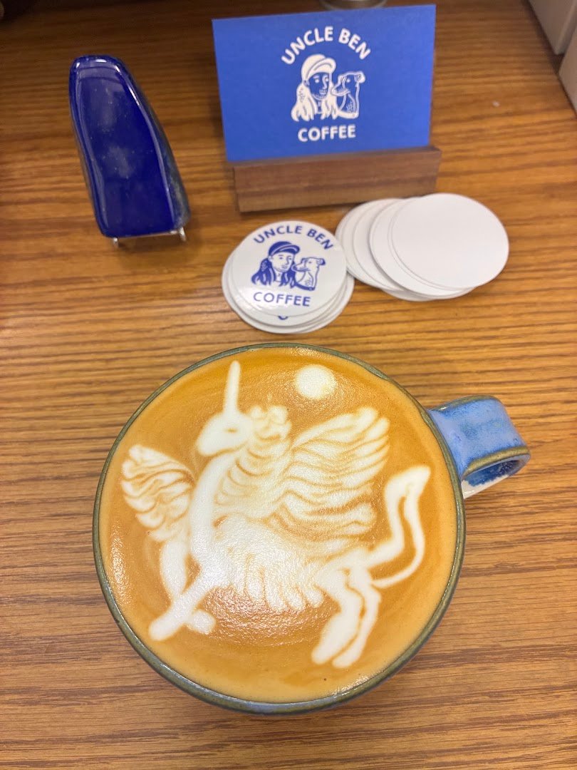 Coffee at Uncle Ben Coffee, specialty coffee shop in Hong Kong