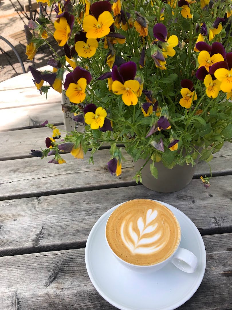 Coffee at Café Blom, specialty coffee shop in Stockholm