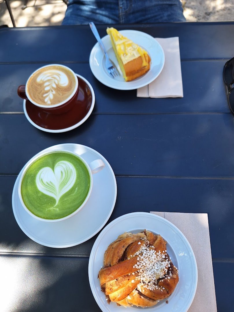 Coffee at Café Blom, specialty coffee shop in Stockholm