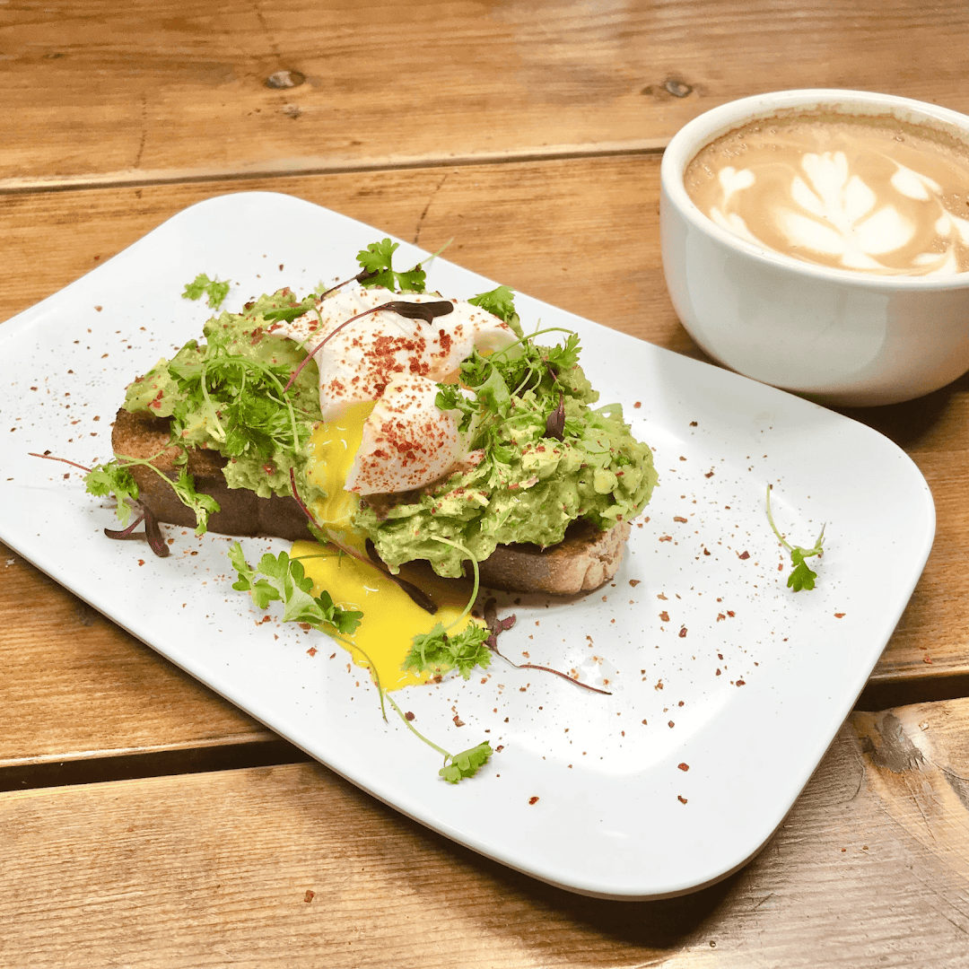 Food at iJAVA Cafe, specialty coffee shop in San Jose