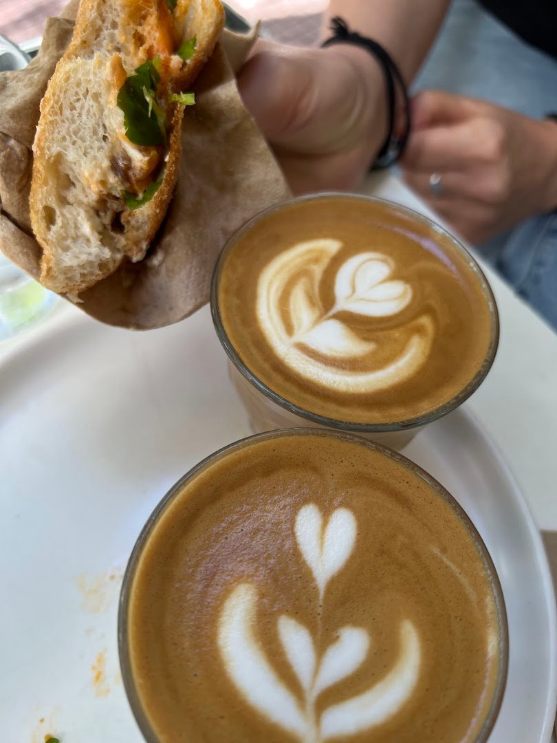 Coffee at MOTIV, specialty coffee shop in Athens