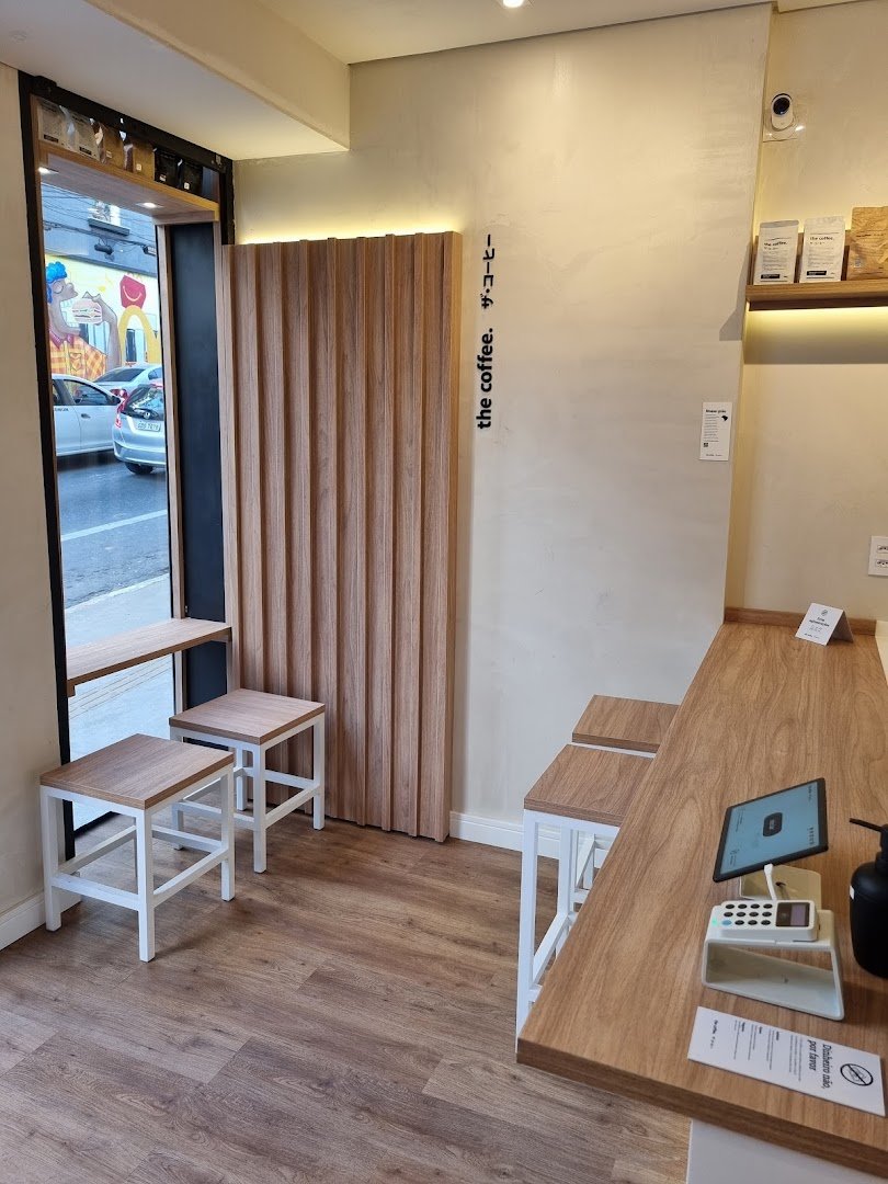 Interior of The Coffee, specialty coffee shop in São Paulo