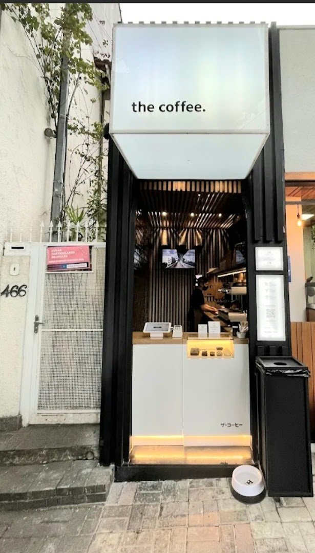 Storefront of The Coffee, specialty coffee shop in São Paulo