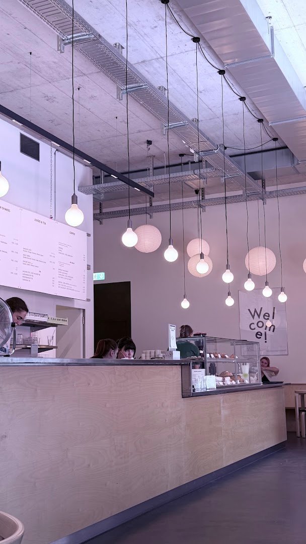 Interior of Collective Bakery, specialty coffee shop in Zurich