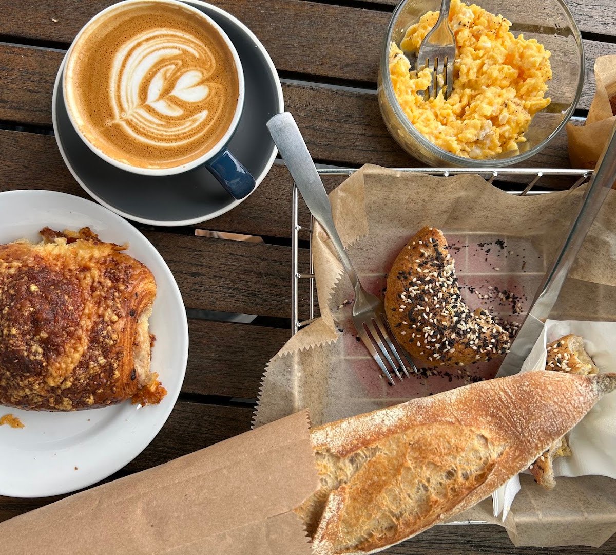 Coffee at Madruga Bakery, specialty coffee shop in Miami