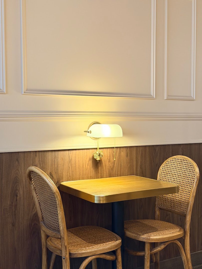 Interior of RETRO, specialty coffee shop in Hong Kong