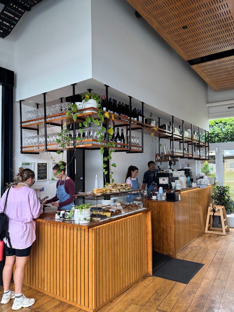Interior of Dulcie, specialty coffee shop in Auckland