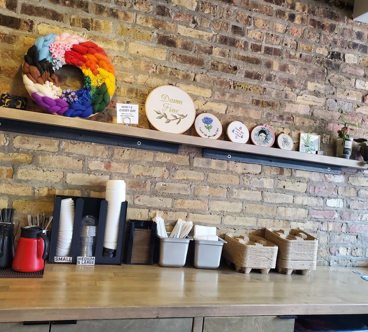 Damn Fine Coffee Bar specialty coffee shop in Chicago - photo 7