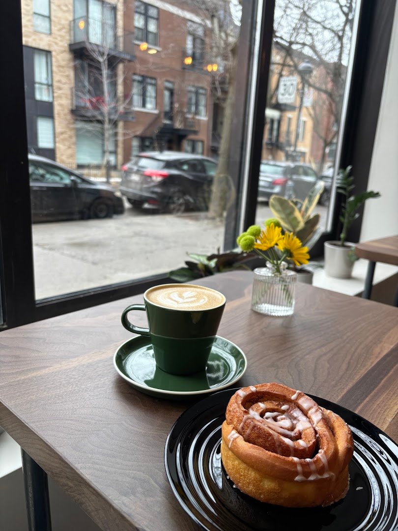 Coffee at Phin Cafe, specialty coffee shop in Montreal