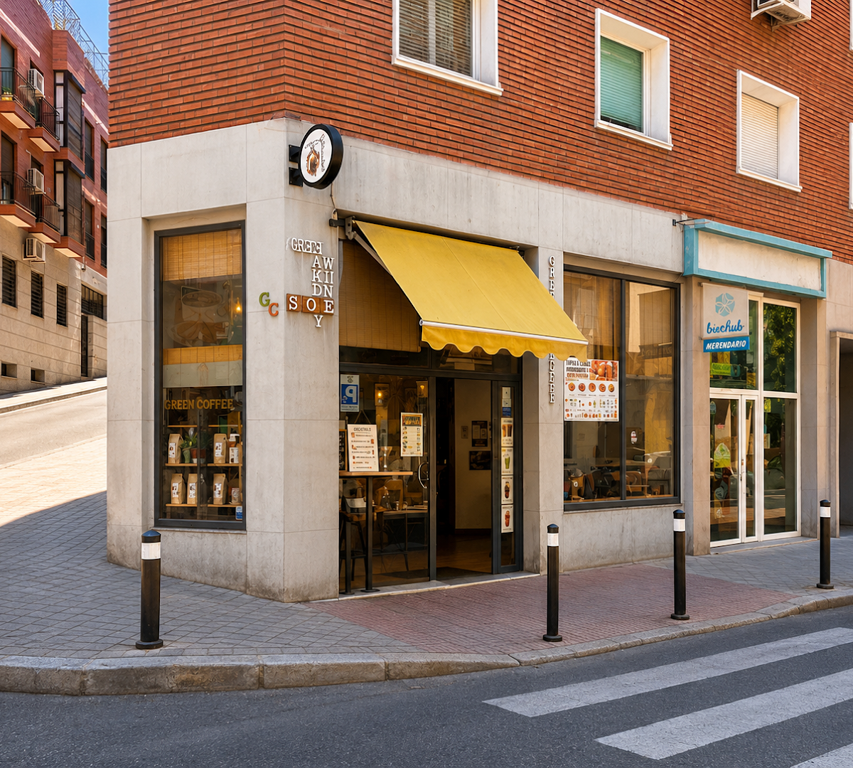 Green Coffees Roasters specialty coffee shop in Madrid - photo 3