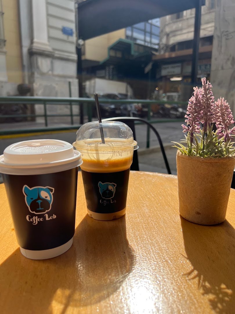 Coffee at Coffee Lab Sofokleous, specialty coffee shop in Athens