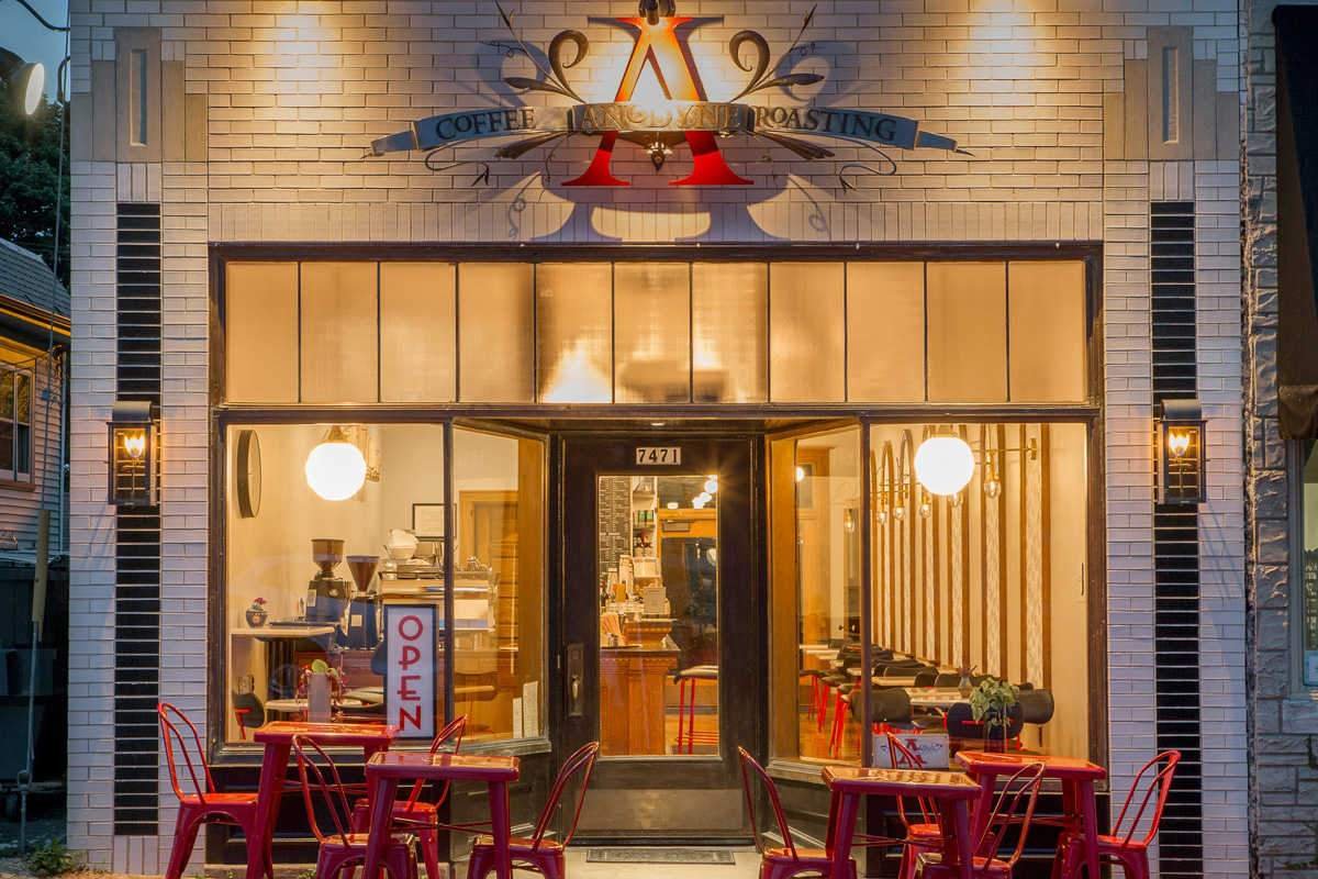 Storefront of Anodyne Coffee Roasting Co. | Wauwatosa, specialty coffee shop in Milwaukee