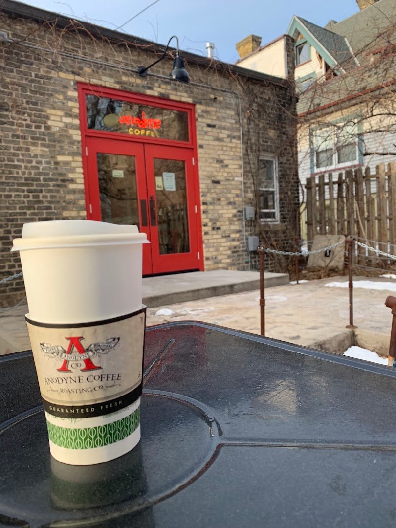 Storefront of Anodyne Coffee Roasting Co. | Wauwatosa, specialty coffee shop in Milwaukee