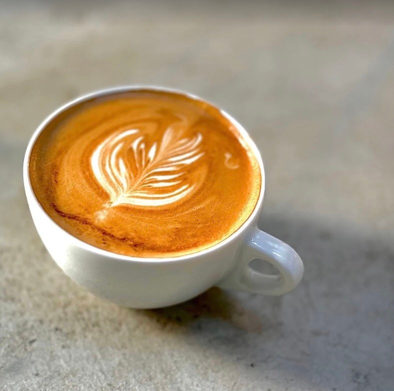 Coffee at Think Coffee, specialty coffee shop in Tokyo