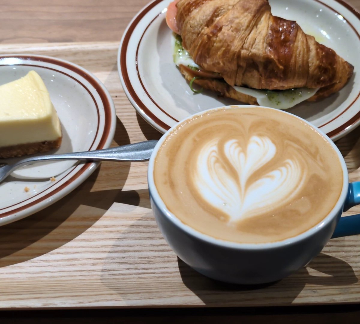 Coffee at Think Coffee, specialty coffee shop in Tokyo