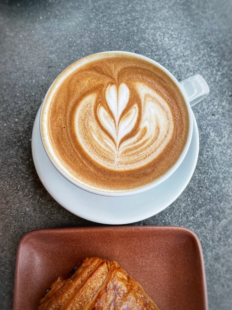 Coffee at Comet Coffee, specialty coffee shop in St. Louis