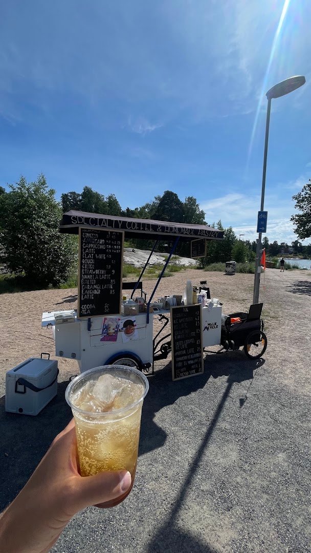 Coffee at Walk Cycle, specialty coffee shop in Helsinki