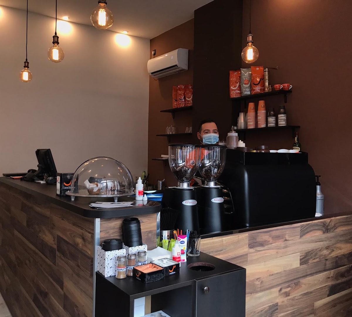 Interior of Kafeterija - Svet Kafe, specialty coffee shop in Belgrade