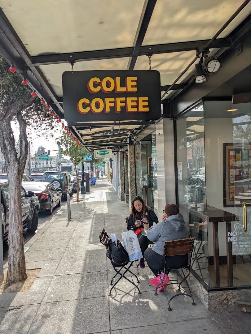Storefront of Cole Coffee Bean + Retail Shop, specialty coffee shop in Oakland