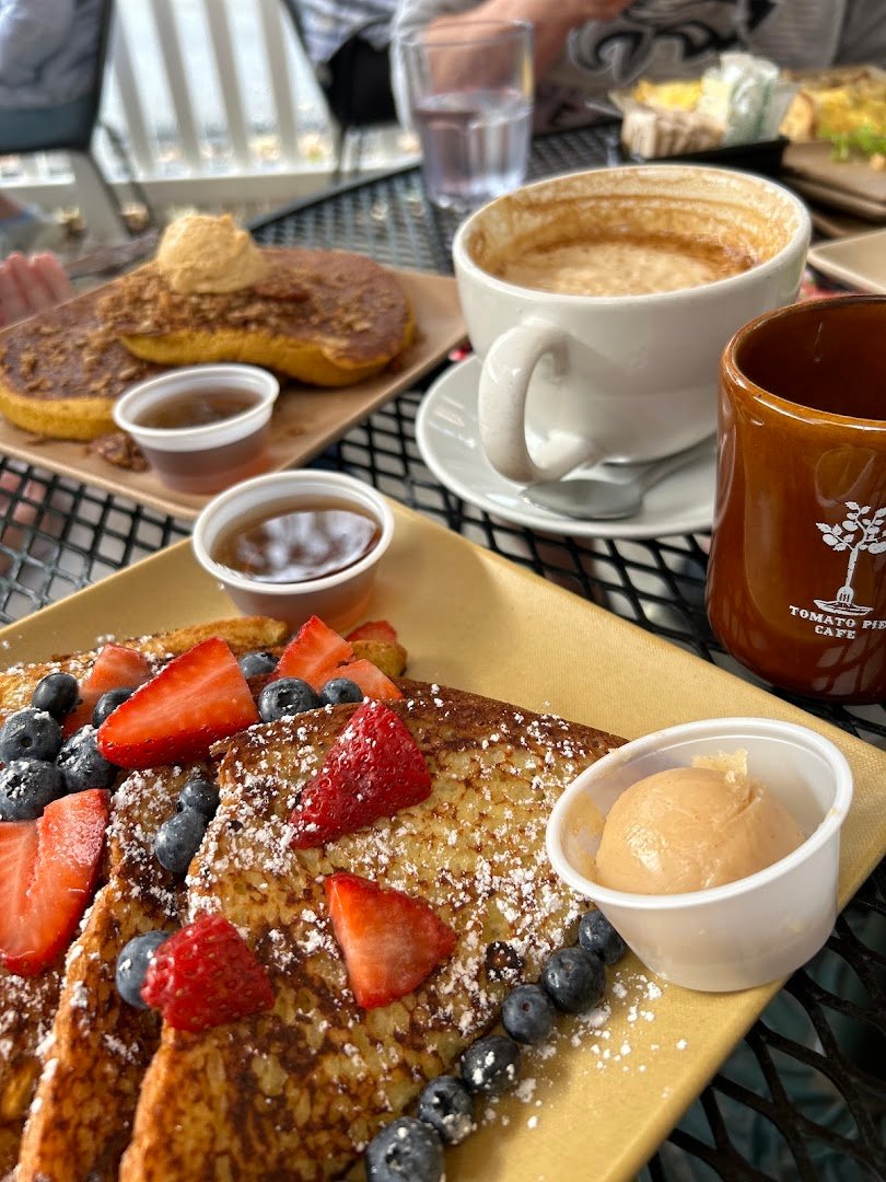 Coffee at Tomato Pie Cafe, specialty coffee shop in Lancaster