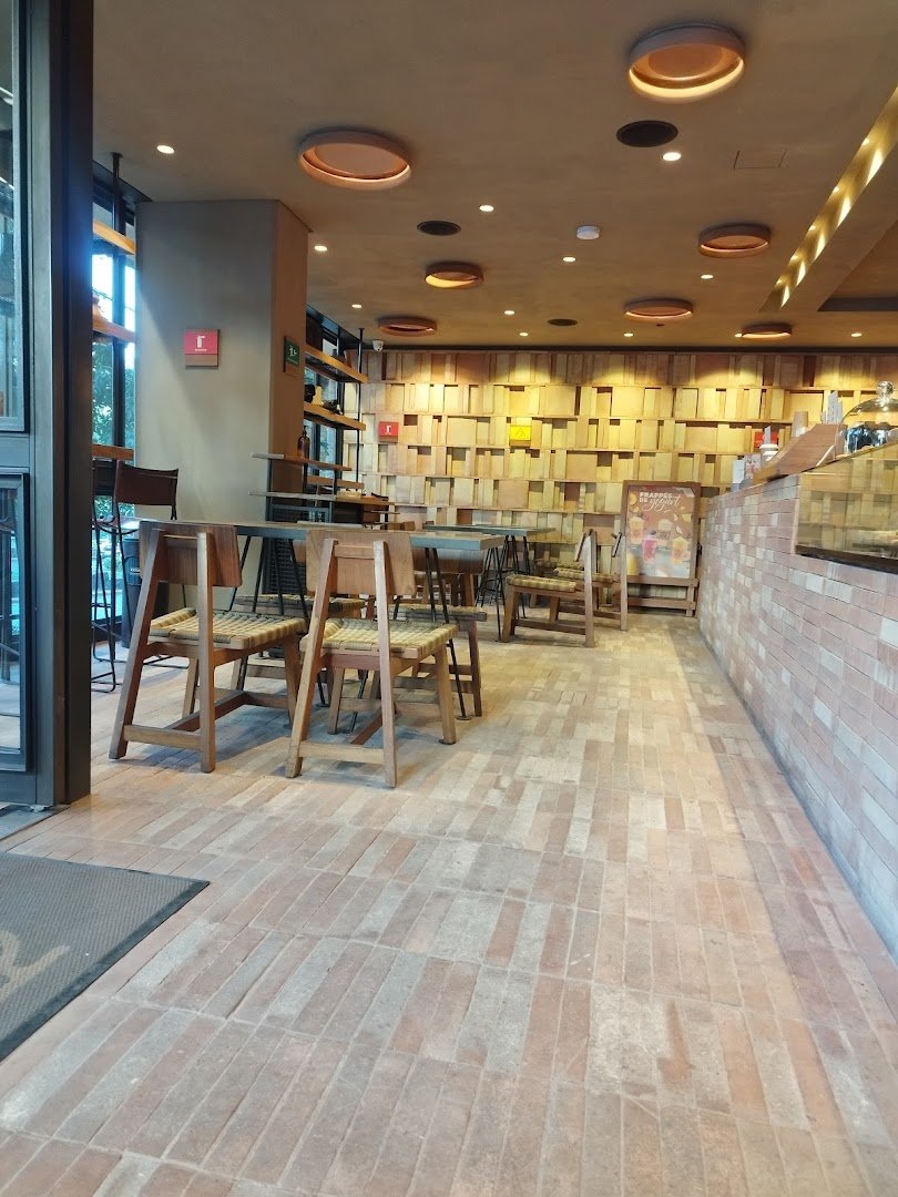 Interior of Tierra Garat, specialty coffee shop in Mexico City