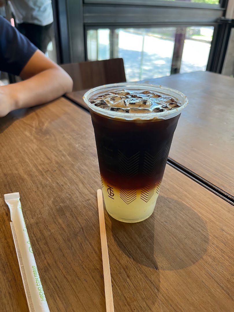 Coffee at Tierra Garat, specialty coffee shop in Mexico City