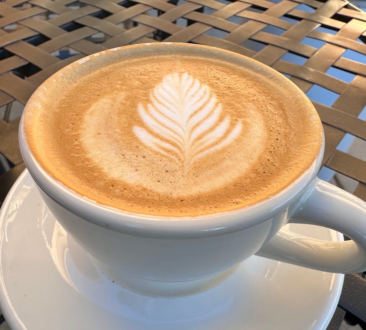 Coffee at NoRa Cafe, specialty coffee shop in Raleigh-Durham