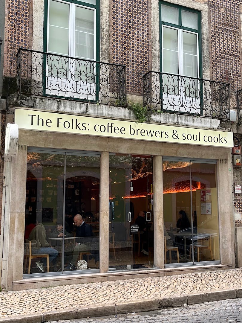 Storefront of The Folks Сhiado - Specialty Coffee, Breakfast & Brunch, specialty coffee shop in Lisbon