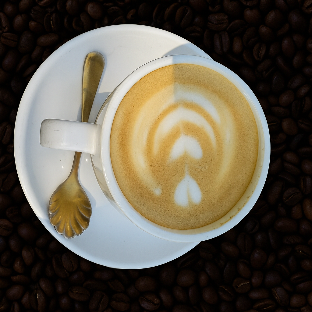 Coffee at Rising Star Coffee Roasters, specialty coffee shop in Cleveland