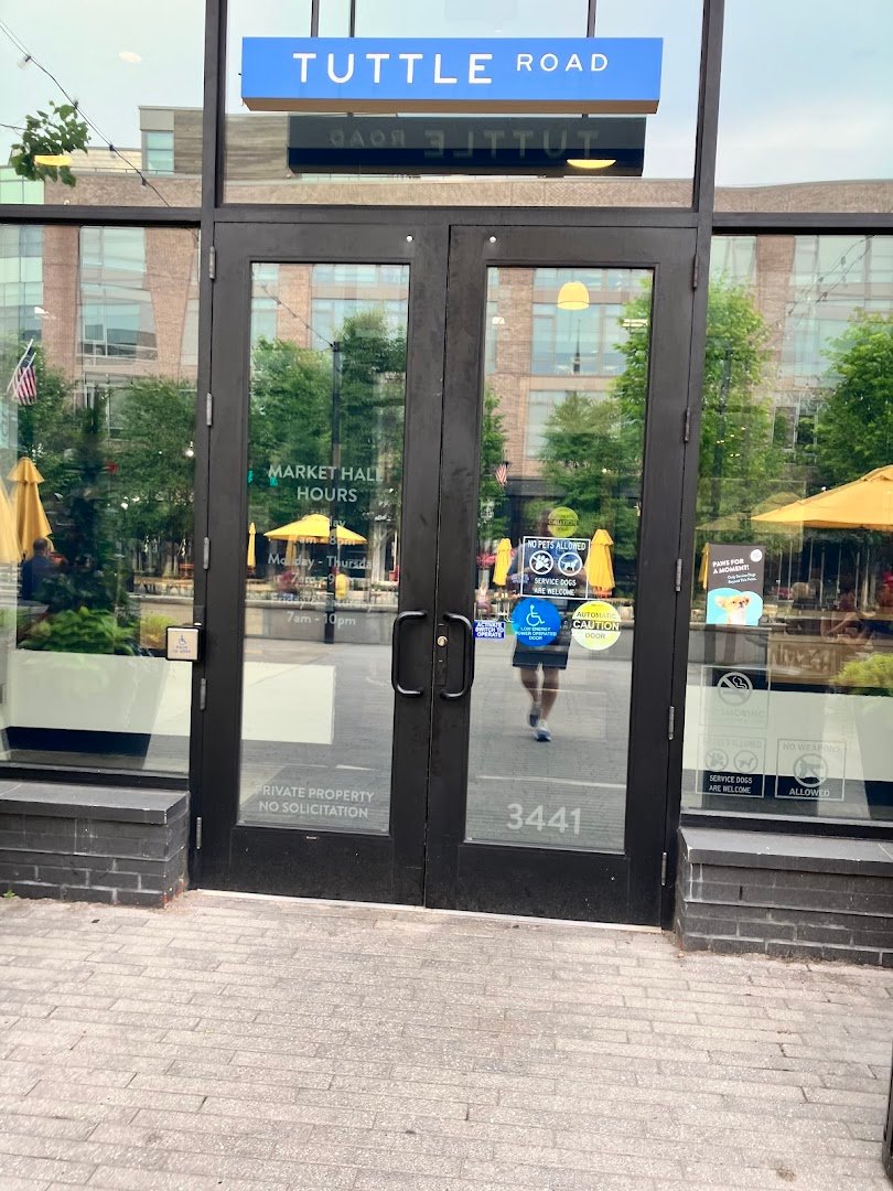 Storefront of Rising Star Coffee Roasters, specialty coffee shop in Cleveland