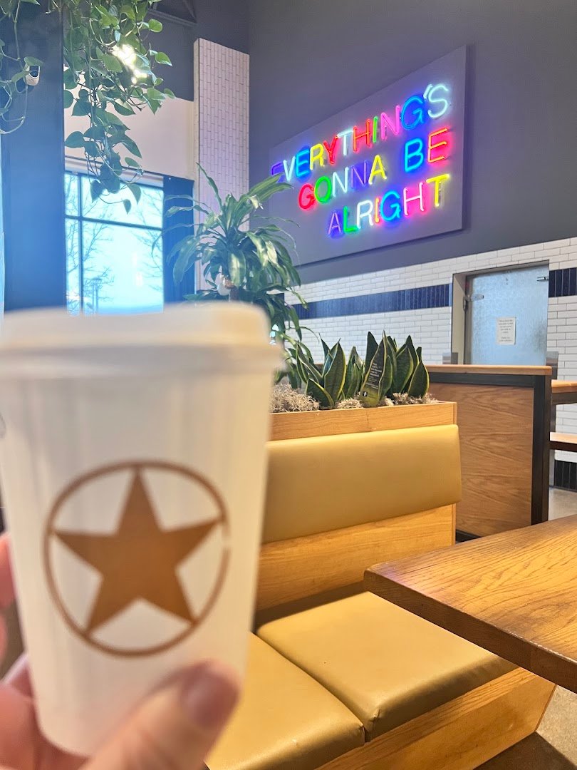 Interior of Rising Star Coffee Roasters, specialty coffee shop in Cleveland