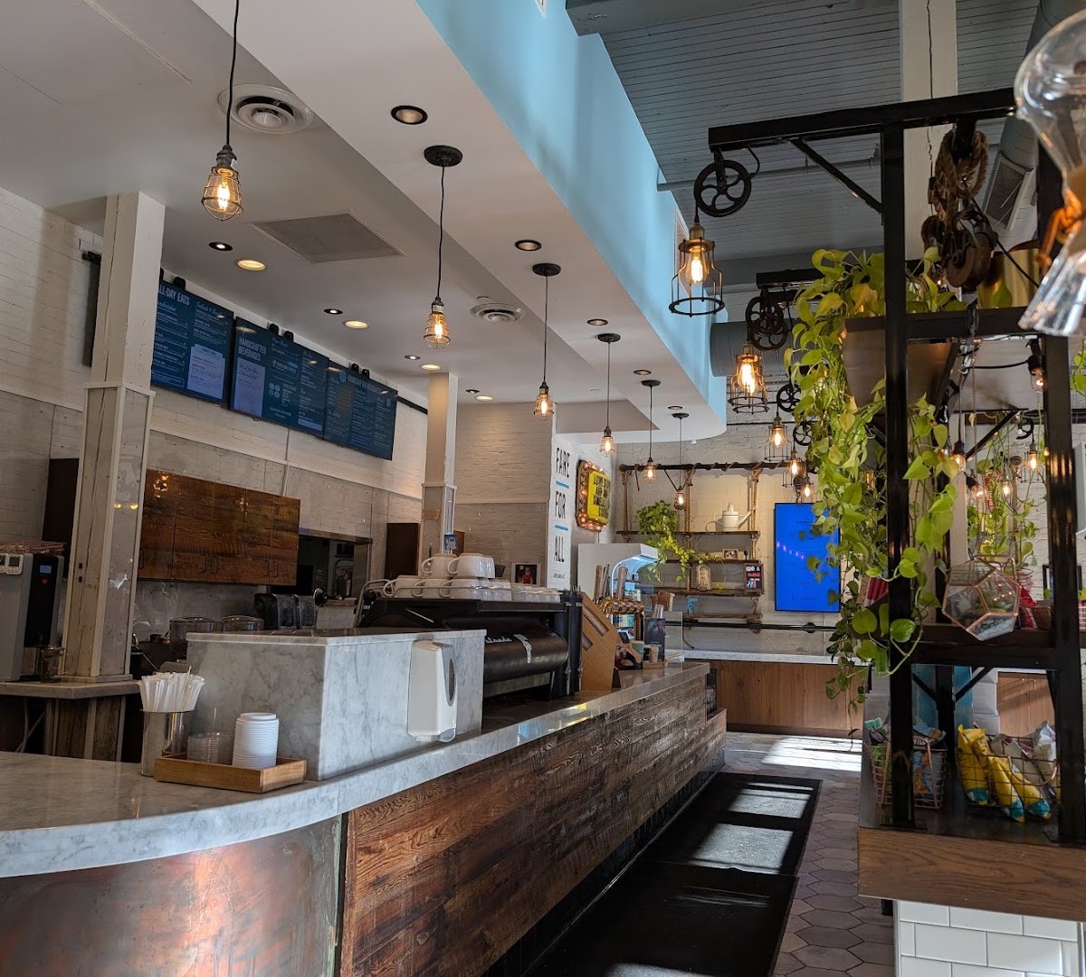 Interior of Fairgrounds Craft Coffee and Tea, specialty coffee shop in Minneapolis