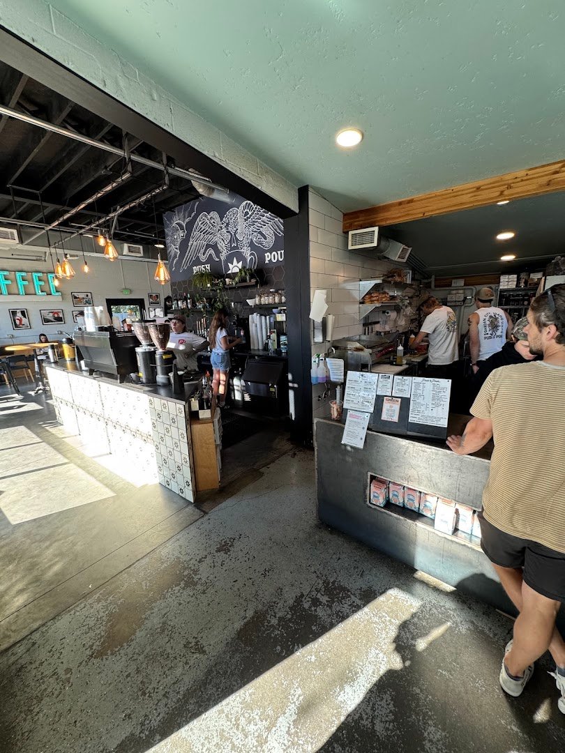 Push & Pour specialty coffee shop in Boise - photo 4