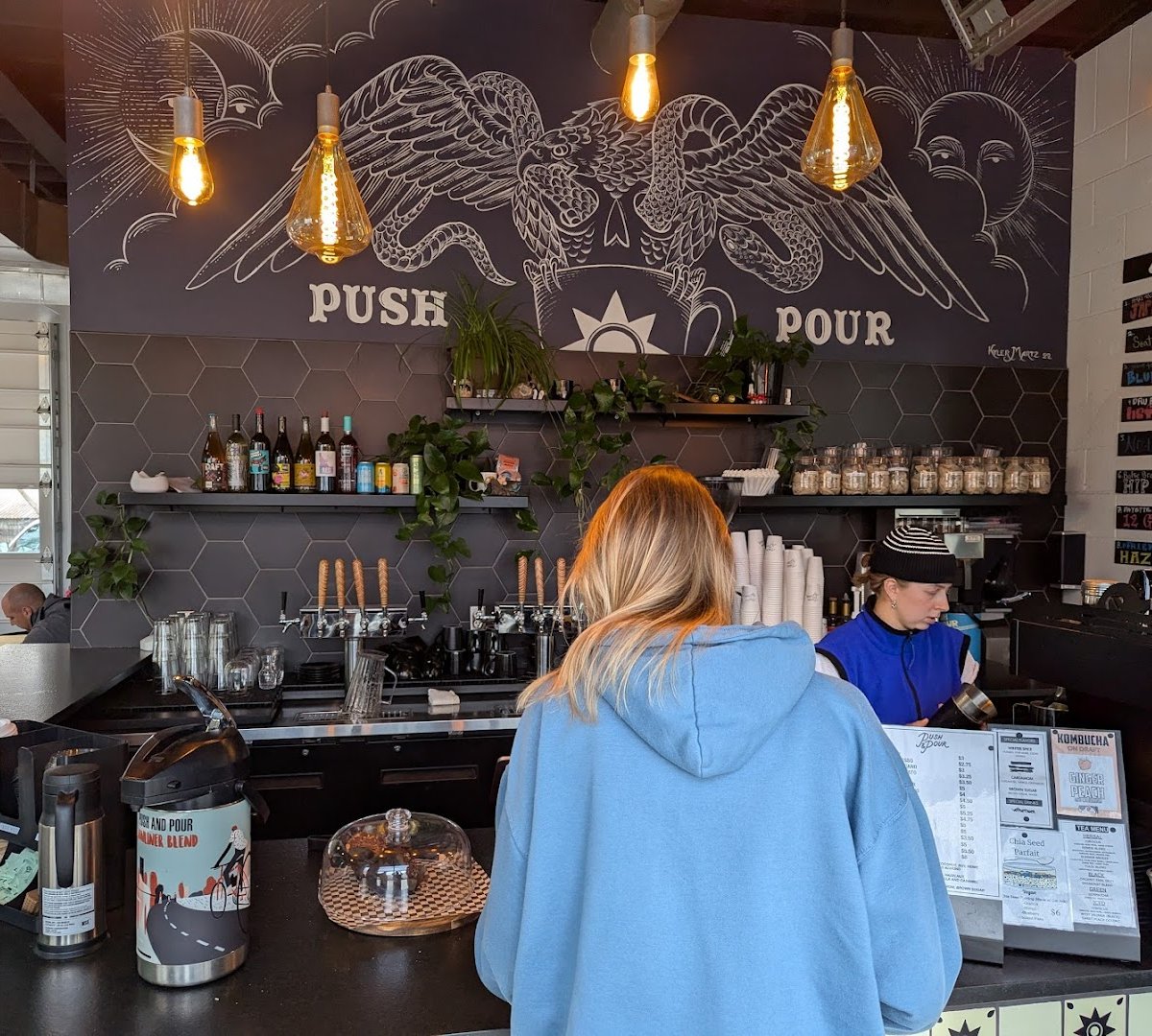 Push & Pour specialty coffee shop in Boise - photo 8
