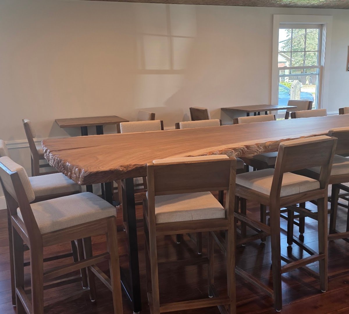 Interior of Twin Bean Cafe, specialty coffee shop in Cleveland