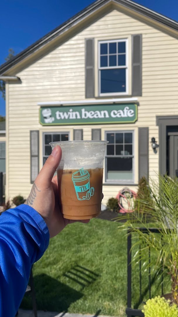 Coffee at Twin Bean Cafe, specialty coffee shop in Cleveland