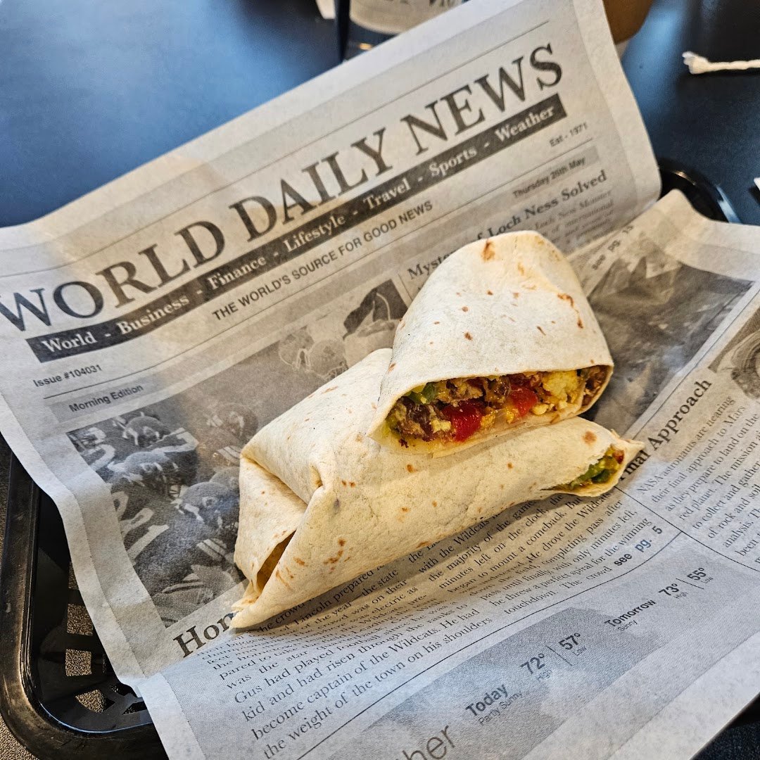 Food at Wired Cup Cafe, specialty coffee shop in Lancaster