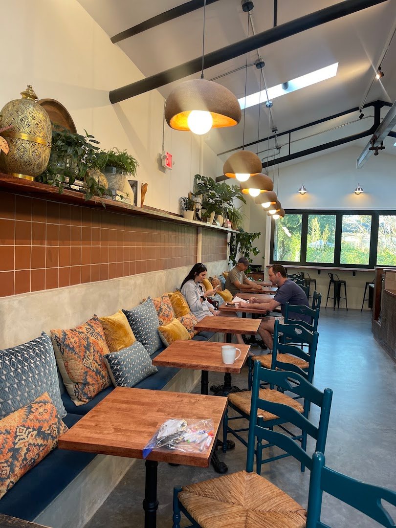 Interior of Applied Arts Coffee Cafe, specialty coffee shop in New Orleans