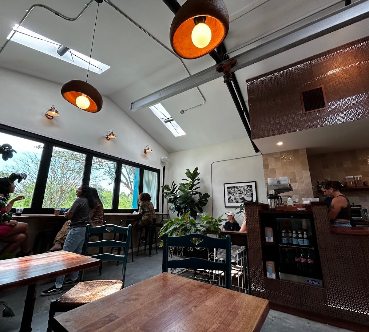 Interior of Applied Arts Coffee Cafe, specialty coffee shop in New Orleans