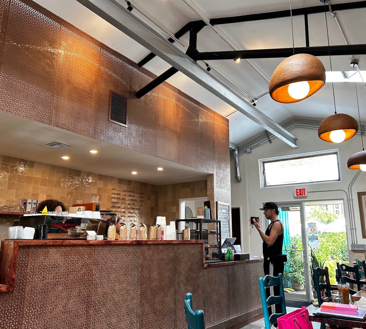 Interior of Applied Arts Coffee Cafe, specialty coffee shop in New Orleans