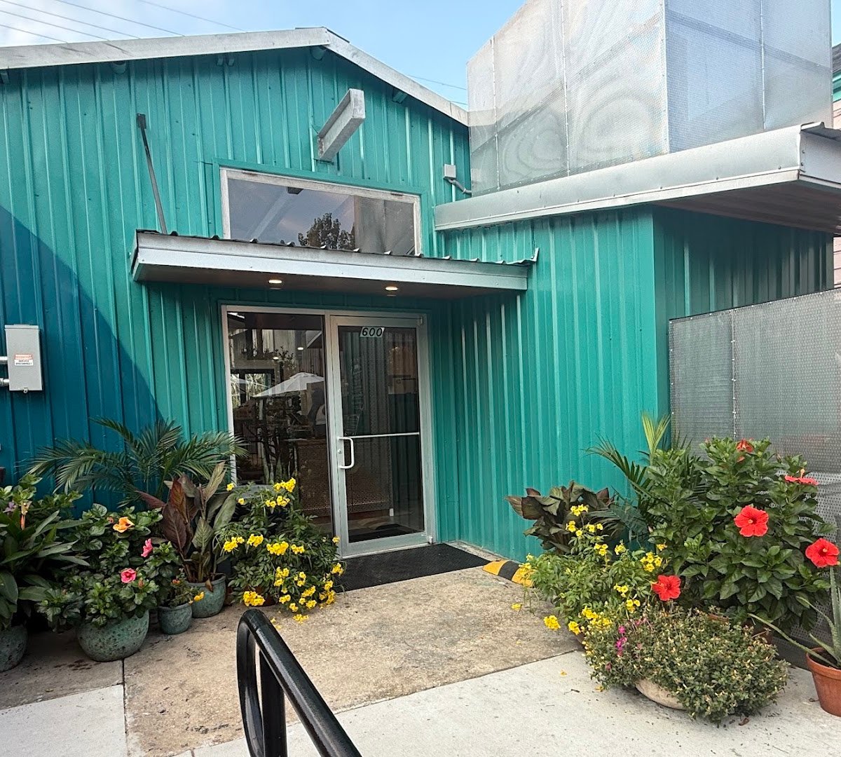 Storefront of Applied Arts Coffee Cafe, specialty coffee shop in New Orleans