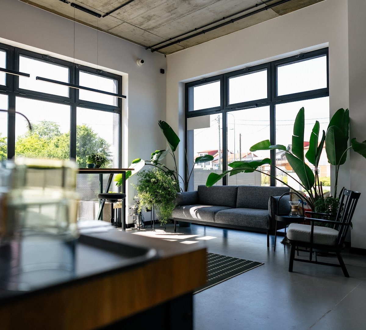 Interior of HAYB Speciality Coffee, specialty coffee shop in Warsaw