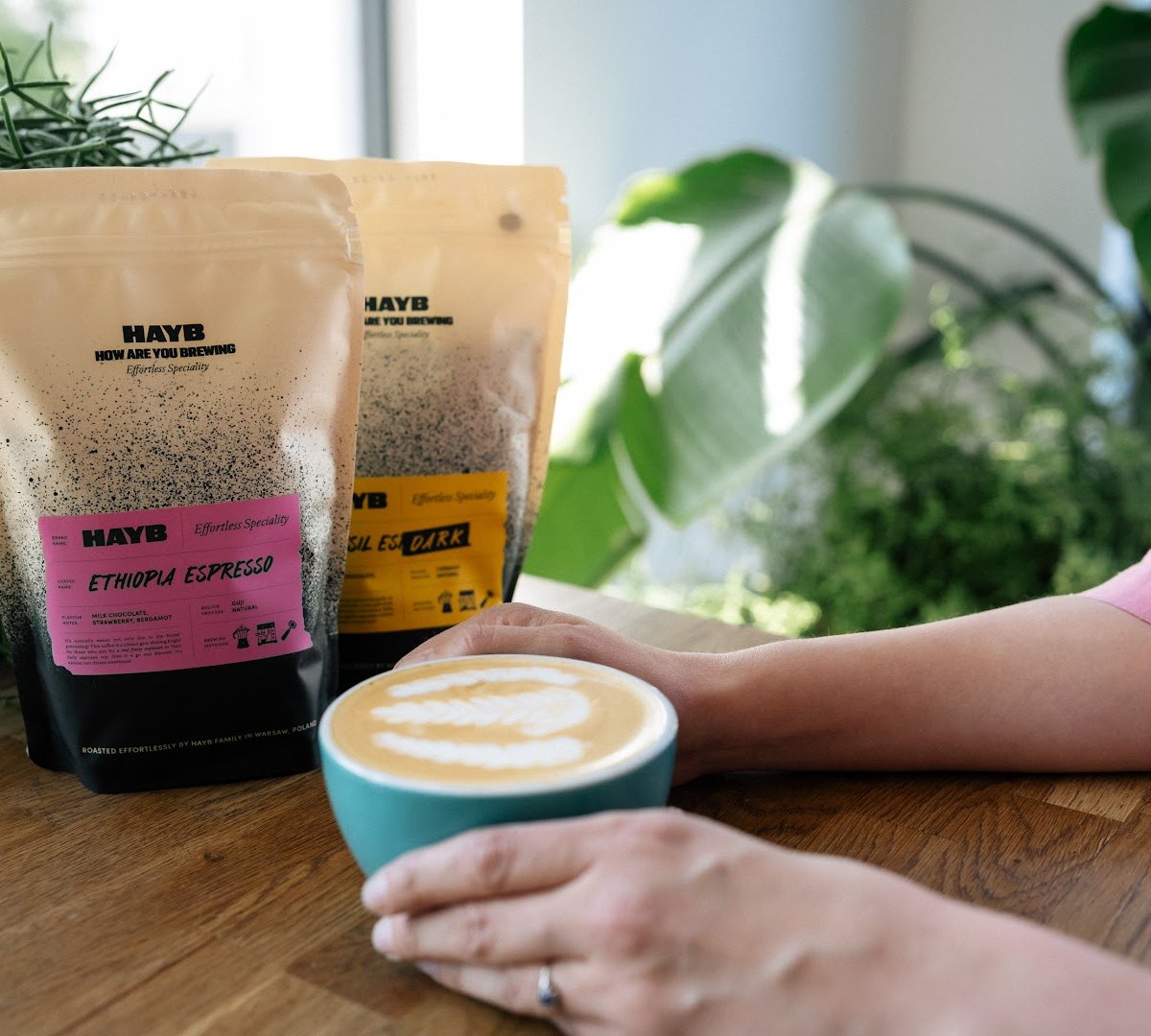 Coffee at HAYB Speciality Coffee, specialty coffee shop in Warsaw