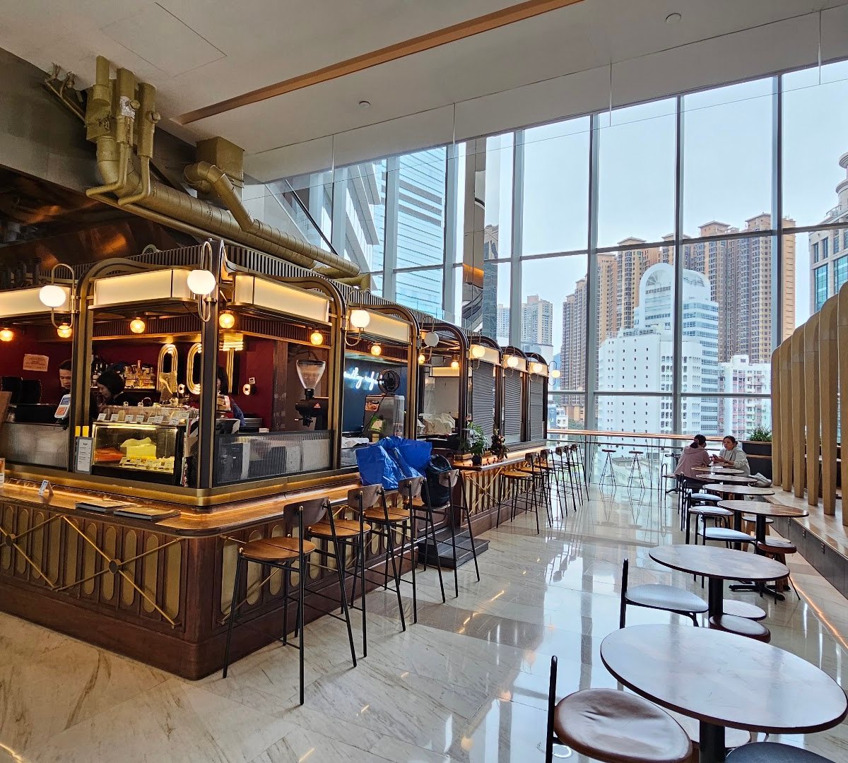 Interior of n.o.t. Specialty Coffee, specialty coffee shop in Hong Kong